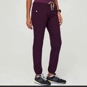 Figs Venice Joggers XS Deep Purple NWT
